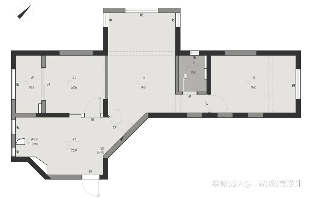 餐厨开窗洞餐桌嵌入餐边柜不朽情缘网站卧室改餐厅(图8)